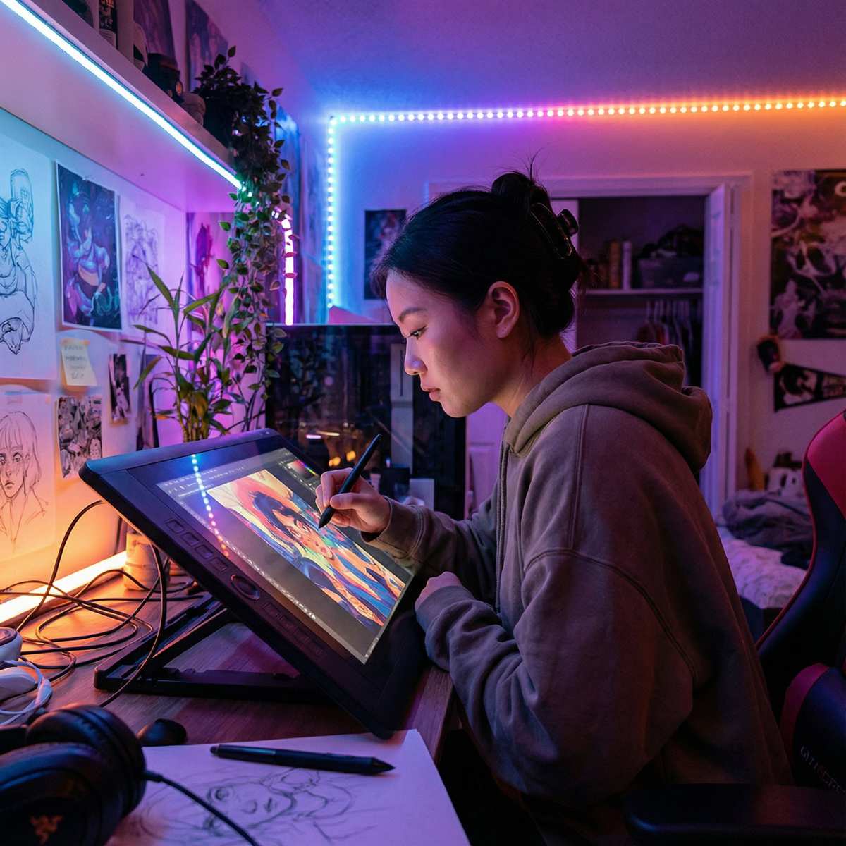 国产精品创作者画意人生